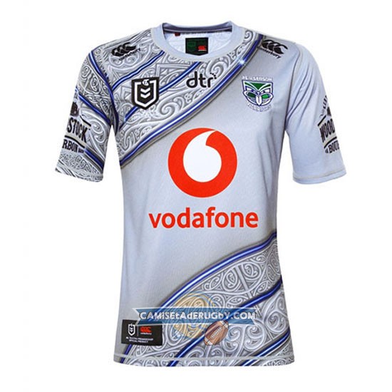 Camiseta Nueva Zelandia Warriors Rugby 2019 Indigena